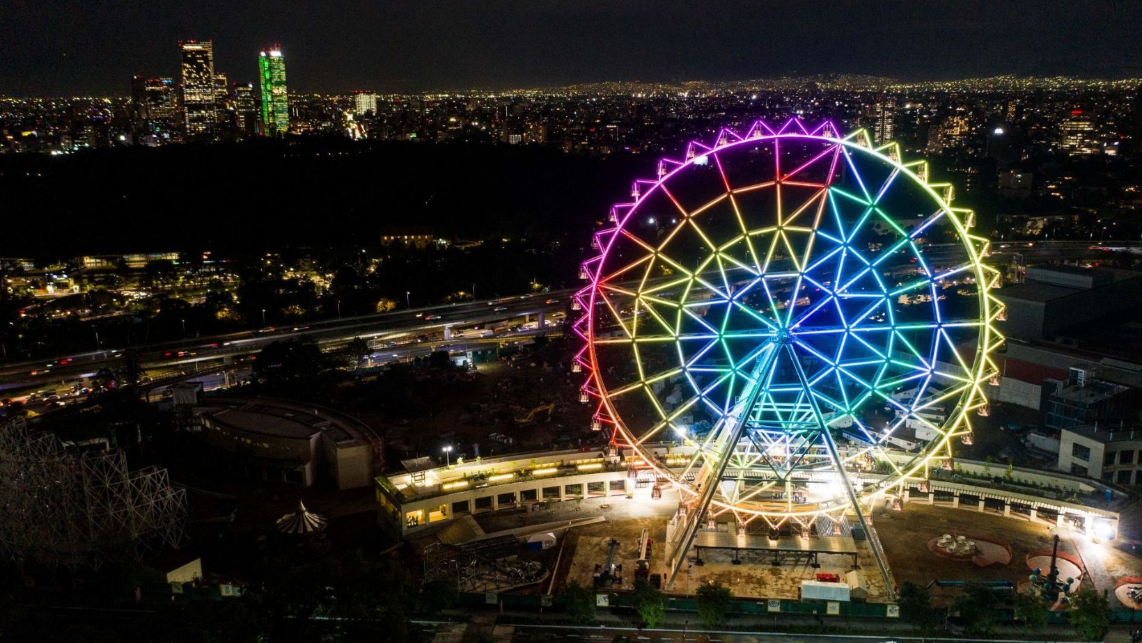 Sobre Chapultepec en teleférico
