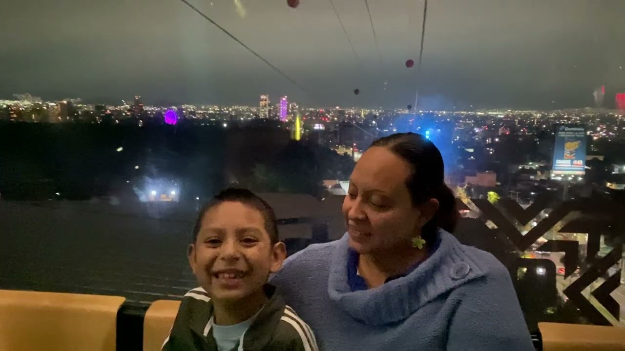 Sobre Chapultepec en teleférico